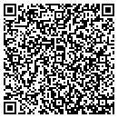 QR code with B & G Glass & Aluminum contacts