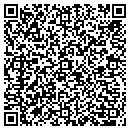 QR code with G & G TV contacts