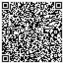 QR code with P JS Barbeque contacts