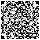 QR code with AAA Tree Stump Removal contacts