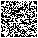 QR code with V & T Cleaning contacts