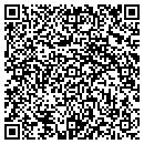 QR code with P J's Insulation contacts