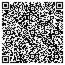 QR code with H W Gallery contacts
