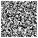 QR code with B & D Fishery contacts