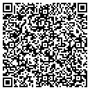 QR code with E & H Shoes contacts