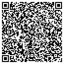 QR code with B E Cleaning Service contacts