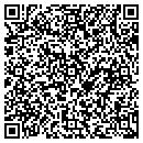 QR code with K & J Nails contacts