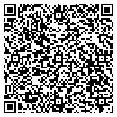 QR code with H E Burgess Painting contacts