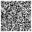 QR code with B & B Window Tinting contacts