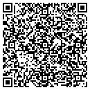 QR code with B & E Locksmithing contacts