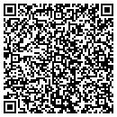 QR code with R & T Upholstery contacts