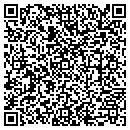 QR code with B & J Firewood contacts