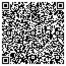 QR code with R Bowen MD contacts