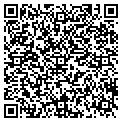QR code with D & J Farm contacts