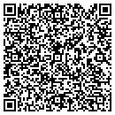 QR code with H Brown Produce contacts