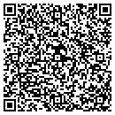 QR code with J P North contacts