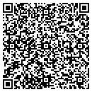QR code with P Chock MD contacts