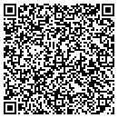 QR code with K & W Self Storage contacts