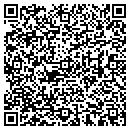 QR code with R W OBerry contacts