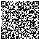 QR code with H & H Antiques contacts