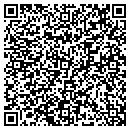 QR code with K P White & Co contacts