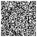 QR code with K L A Sports contacts