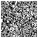 QR code with E & H Shoes contacts