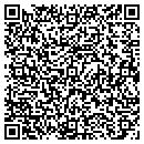 QR code with V & H Luxury Homes contacts