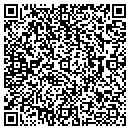 QR code with C & W Marine contacts