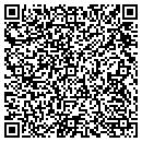 QR code with P and F Options contacts