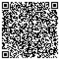 QR code with HJM contacts