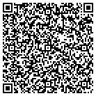 QR code with B & W Trucking & Hauling contacts
