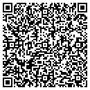 QR code with H & O Cafe contacts