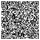 QR code with P Wellington Co contacts