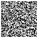 QR code with P V Developers contacts