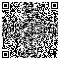 QR code with B & T contacts