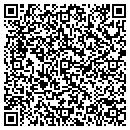 QR code with B & D Barber Shop contacts
