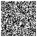 QR code with D & E Pools contacts