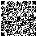 QR code with N&B Nursery contacts