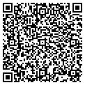 QR code with B & V contacts