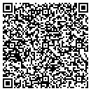 QR code with H & J Landscaping Inc contacts