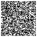 QR code with 3 D International contacts