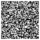 QR code with K Walsh Tile Service contacts