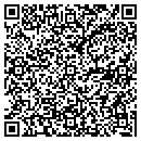 QR code with B & O Farms contacts
