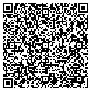 QR code with H & H Exteriors contacts