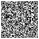 QR code with H & H Clocks contacts