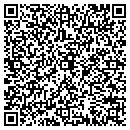 QR code with P & P Logging contacts