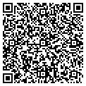 QR code with B & W Tree Co contacts