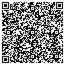 QR code with P J's Antiques contacts