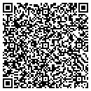 QR code with B & G Service Station contacts